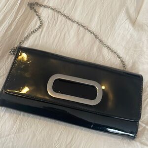 Aldo black clutch